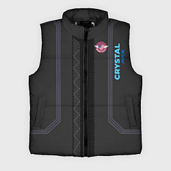 Мужской жилет Cyberpunk 2077: Crystal Jock, цвет: 3D-черный