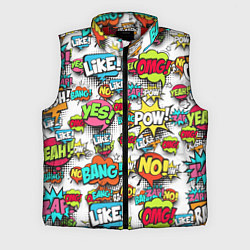 Мужской жилет Pop art Fashion, цвет: 3D-красный