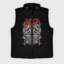 Мужской жилет Slayer: Hell Goat, цвет: 3D-светло-серый