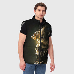 Мужской жилет Армированный шлем, цвет: 3D-светло-серый — фото 2