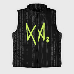 Мужской жилет Watch Dogs 2: Binary Code, цвет: 3D-черный