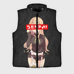 Мужской жилет Senpai Baby, цвет: 3D-светло-серый