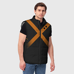 Мужской жилет KATSUKI BAKUGOU полосы, цвет: 3D-светло-серый — фото 2