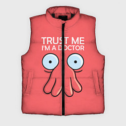 Мужской жилет Trust Me I'm a Doctor, цвет: 3D-черный