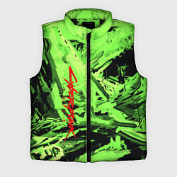 Мужской жилет Cyberpunk 2077: Green Breaks