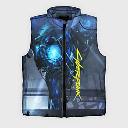 Мужской жилет Cyberpunk 2077, цвет: 3D-светло-серый