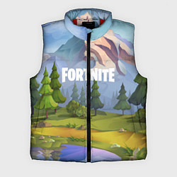 Мужской жилет Fortnite: Forest View, цвет: 3D-красный