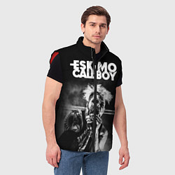 Мужской жилет Eskimo Callboy, цвет: 3D-красный — фото 2