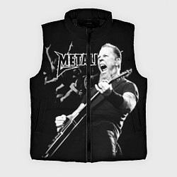 Мужской жилет Metallica, цвет: 3D-черный