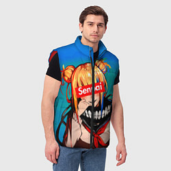 Мужской жилет Моя геройская академия, цвет: 3D-красный — фото 2