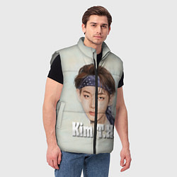 Мужской жилет BTS Kim T.H., цвет: 3D-светло-серый — фото 2