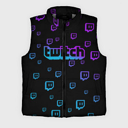 Мужской жилет Twitch: Neon Style, цвет: 3D-светло-серый