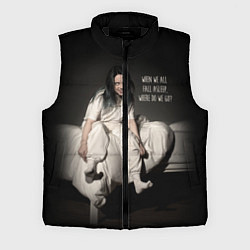Мужской жилет Billie Eilish: Bad Guy, цвет: 3D-черный