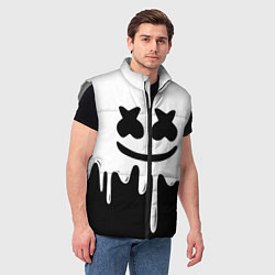 Мужской жилет MELLO BLACK x WHITE, цвет: 3D-светло-серый — фото 2