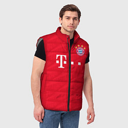 Мужской жилет FC Bayern: Home 19-20, цвет: 3D-светло-серый — фото 2