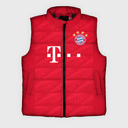 Мужской жилет FC Bayern: Lewandowski Home 19-20, цвет: 3D-черный