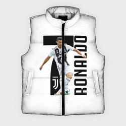 Мужской жилет Ronaldo the best, цвет: 3D-светло-серый