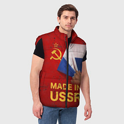 Мужской жилет MADE IN USSR, цвет: 3D-красный — фото 2