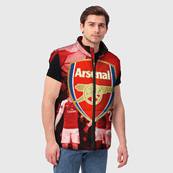 Мужской жилет Arsenal, цвет: 3D-красный — фото 2