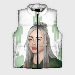 Мужской жилет Billie Eilish, цвет: 3D-светло-серый