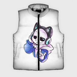Мужской жилет UNDERTALE, цвет: 3D-черный