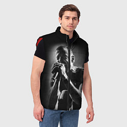Мужской жилет Chester Bennington Linkin Park, цвет: 3D-красный — фото 2
