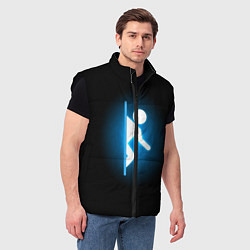 Мужской жилет Portal, цвет: 3D-черный — фото 2