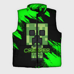 Мужской жилет MINECRAFT CREEPER, цвет: 3D-черный