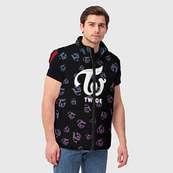 Мужской жилет Twice, цвет: 3D-красный — фото 2