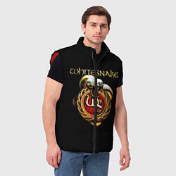 Мужской жилет Whitesnake, цвет: 3D-красный — фото 2