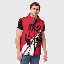 Мужской жилет Taekwondo, цвет: 3D-красный — фото 2