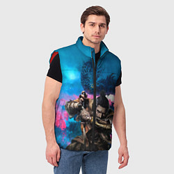 Мужской жилет Sekiro Shadows Die Twice, цвет: 3D-красный — фото 2