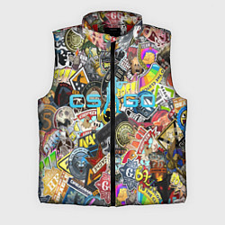 Мужской жилет CS GO, цвет: 3D-красный