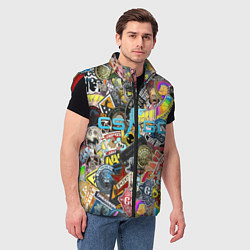 Мужской жилет CS GO, цвет: 3D-красный — фото 2