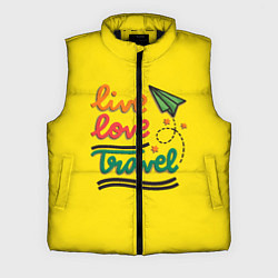 Мужской жилет Жизнь, любовь, путешествия