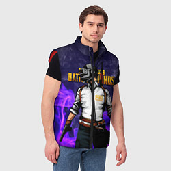 Мужской жилет PUBG, цвет: 3D-красный — фото 2