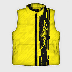 Мужской жилет CYBERPUNK 2077, цвет: 3D-черный