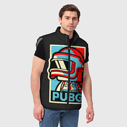 Мужской жилет PUBG, цвет: 3D-светло-серый — фото 2