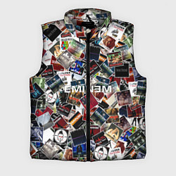 Мужской жилет Дискография EMINEM, цвет: 3D-светло-серый