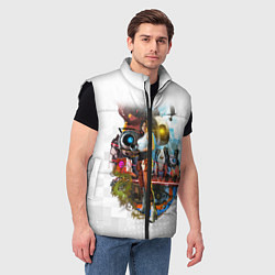 Мужской жилет PORTAL, цвет: 3D-черный — фото 2