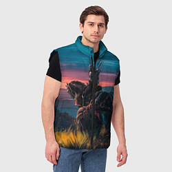 Мужской жилет The Witcher, цвет: 3D-черный — фото 2