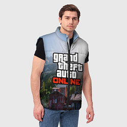 Мужской жилет GTA Online, цвет: 3D-черный — фото 2