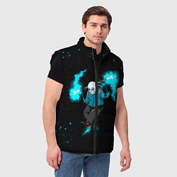 Мужской жилет Undertale, цвет: 3D-черный — фото 2