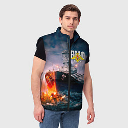 Мужской жилет ВМФ, цвет: 3D-черный — фото 2