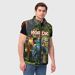 Мужской жилет ROBLOX, цвет: 3D-красный — фото 2
