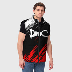 Мужской жилет DEVIL MAY CRY DMC, цвет: 3D-черный — фото 2