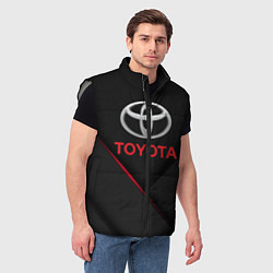 Мужской жилет TOYOTA, цвет: 3D-светло-серый — фото 2