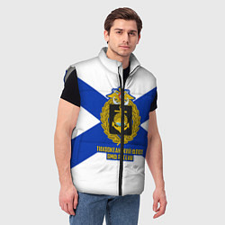 Мужской жилет Тихоокеанский флот ВМФ России, цвет: 3D-светло-серый — фото 2