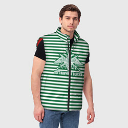 Мужской жилет Пограничные Войска, цвет: 3D-красный — фото 2