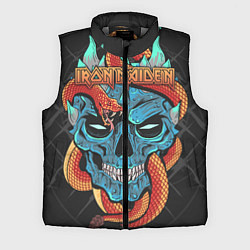 Мужской жилет Iron Maiden, цвет: 3D-светло-серый